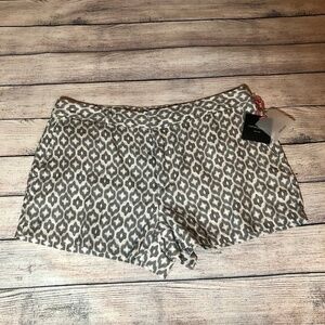 NWT Cynthia Rowley Printed Shorts Size 12